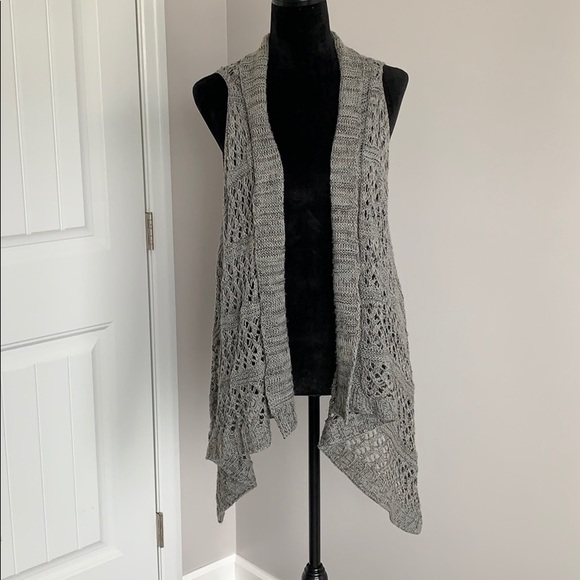 It's Our Time Jackets & Blazers - Waterfall Vest with open front